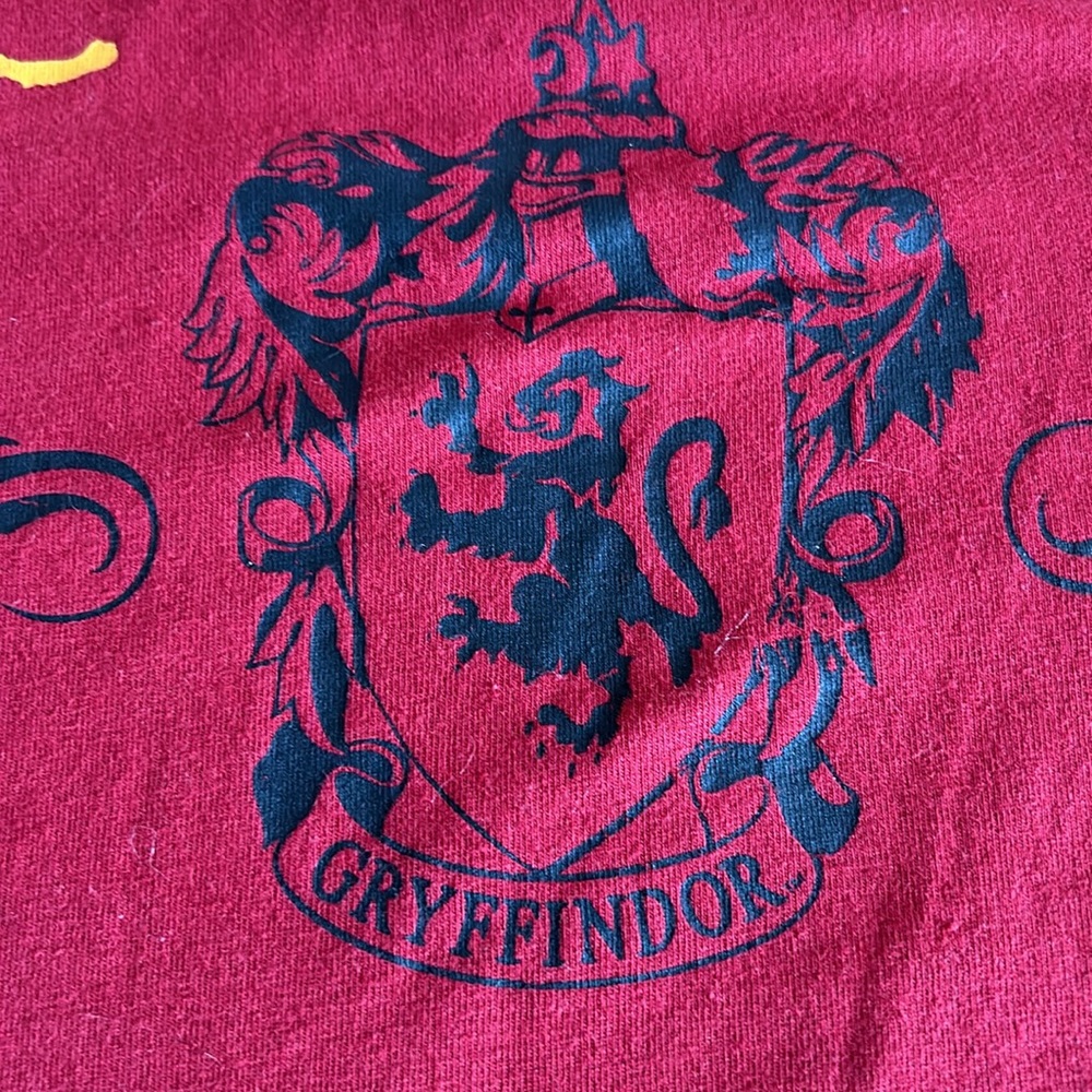 Harry Potter Wizarding World long sleeve, crew neck Team Quidditch tee. Soft. - Picture 8 of 8